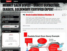 Tablet Screenshot of mehmetsalihdeveci.net